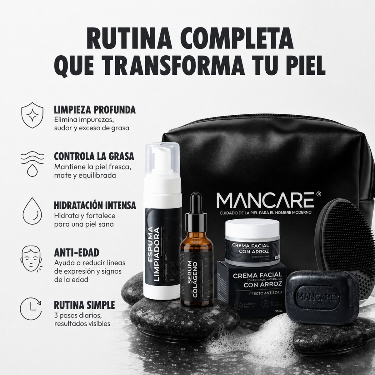 Kit Mancare Rutina de 3 Pasos V3