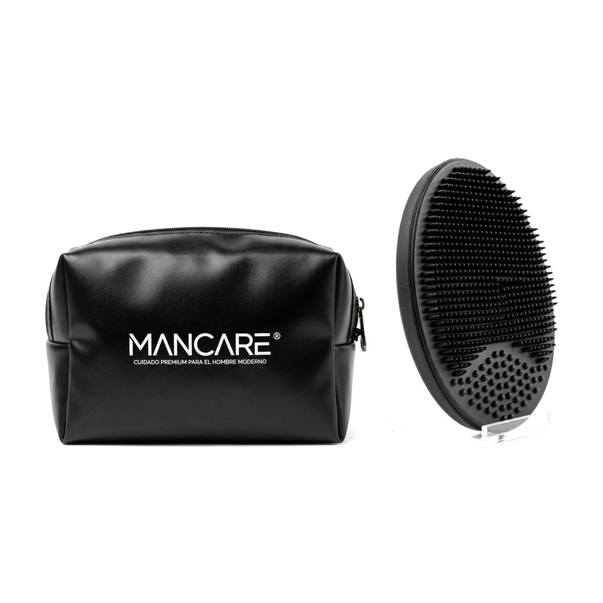 De regalo: neceser MANCARE y cepillo limpiador facial